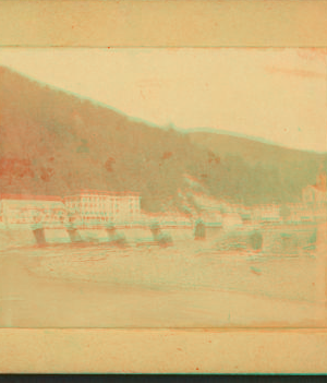 North view of Mauch Chunk, from Narrows. 1859-1885?