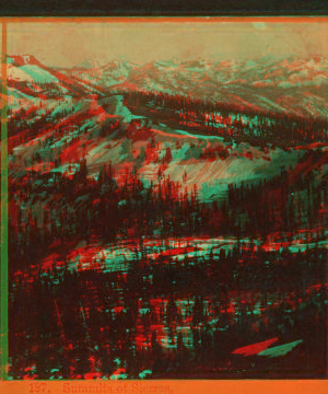 Summits of Sierras, 8,000 to 10,000 feet altitude. 1866?-1872?