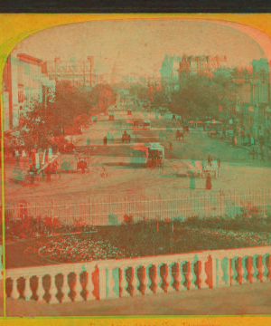 Penn. Ave. from the Treasury. 1865-1920 1865?-1920?