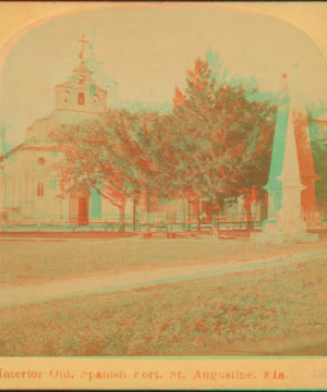 Interior. Old Spanish Fort. St. Augustine, Fla. [ca. 1890] 1868?-1890?