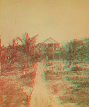 M.W. Dimick's home, Lake Worth, Fla. 1870?-1905? [ca. 1875]