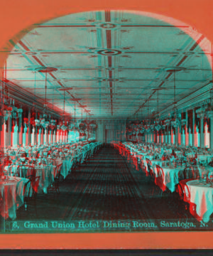 Grand Union Hotel Dining Room, Saratoga, N.Y. [1869?-1880?]