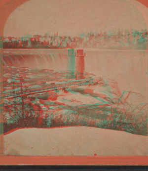 [Terrapin Tower and Horseshoe Falls.] [1860?-1885?]