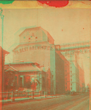 Best South side Brewery, Virginia Street, Milwaukee, Wis. [ca. 1885] 1870?-1900?