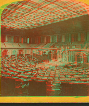 Chamber House of Representatives. 1870?-1895?