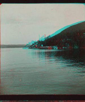 [View of Hudson River, Lona Island.] 1891-1896