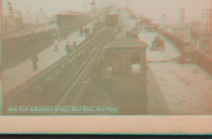 New York & Brooklyn bridge, East River, New York. [1867?-1910?]