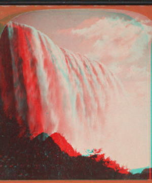 American Falls from below, Niagara, N.Y. 1860?-1895?