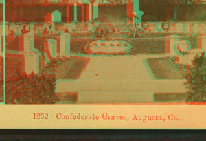 Confederate Graves, Augusta, Georgia. [ca. 1885] 1859?-1900?