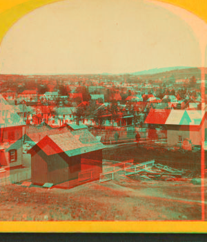 View of Dover, from Pine Hill. [1875-1890] 1870?-1895?