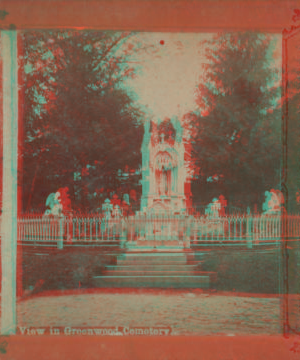 View in Greenwood Cemetery. [1860?-1885?]