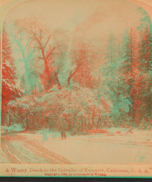 A Wintry touch to the splendor of Yosemite, California, U.S.A. 1893-1895