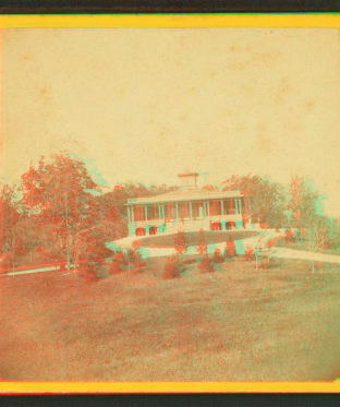 Mansion House. Druid Hill Park. Baltimore, Md. [ca. 1865] 1859?-1885?