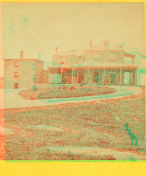 Gen. Butler's residence, from south. 1858?-1890?