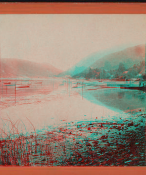 The Fisherman's Hut, Stormking and Breckneck in the distance. [1860?-1875?]