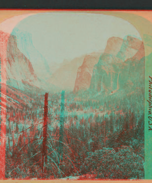 Panorama of Yosemite Valley, California. [1882-1905?] 1870?-1905?