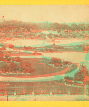 General view, Boston Public Garden. 1865?-1890?