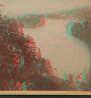 Lake form Eagle Cliff. [1865?-1885?]