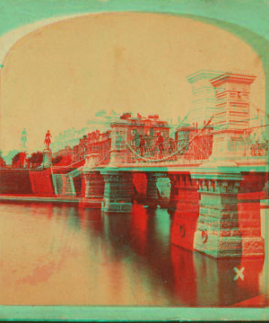 The bridge, (near view) Public Garden. 1865?-1890?