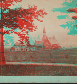 Chapel, rear view. [1860?-1885?]