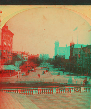 Washington, Pennsylvania Avenue from Treasury. 1865-1920 1865?-1920?