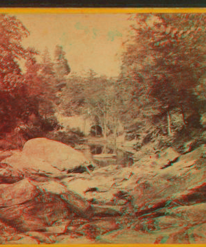 Germantown Bridge, Wissahickon Creek. 1860?-1870?