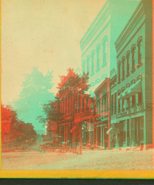 College Avenue, south. 1869?-1880?