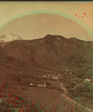 Manitou and Pike's Peak. 1870?-1900?