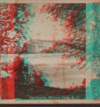 The rapids, Niagara Falls, N.Y. 1860?-1905