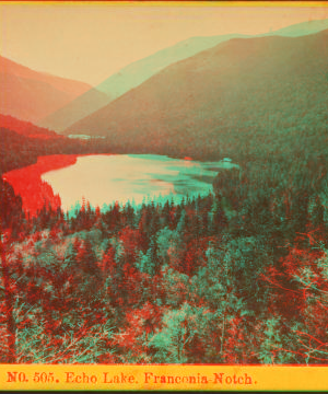 Echo Lake, Franconia Notch. 1865?-1890?