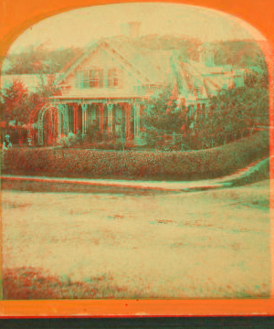 [Home of Ohio Whitney in Ashburnham.] 1865?-1885?