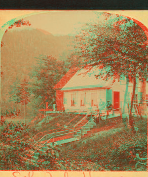 Echo Lake House, Franconia Notch, N.H. 1858?-1890?