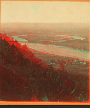 Ox Bow in Conn. River from Mt. Holyoke. 1865?-1880?