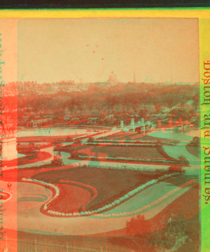 [General view of the Public Garden.] 1865?-1890?