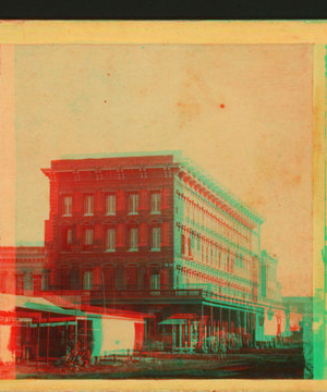 St. Georges Hotel, Sacramento. 1859-1862 1860-1900