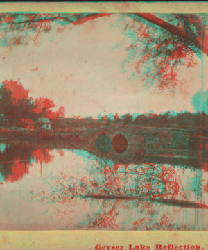 Geyser Lake Reflection. [1870?-1879?]