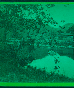 View at Laurel Creek near the French Broad River. 1865?-1903