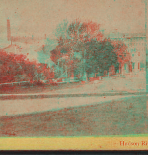 Hudson River. [View of the Prison.] [1863?-1885?]