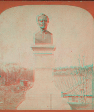 Central Park. [A bust of Humboldt] [1865?]-1896