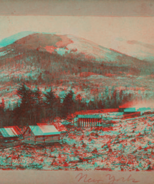 Bald Mountain from the coal kilns, Adirondacks. 1860?-1885?