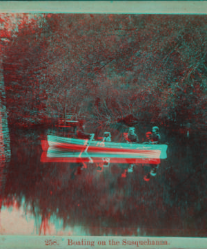 Boating on the Susquehanna. [ca. 1870] 1860?-1915?