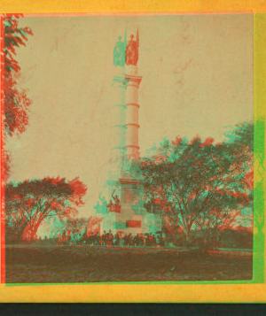 [Soldiers' and Sailors' Monument.] 1860?-1890?