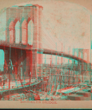 Brooklyn Bridge. [1867?-1910?]