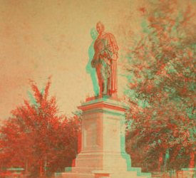 Statue of Tho's H. Benton St. Louis [by Harriet Hosmer]. [ca. 1870] 1870?-1900?