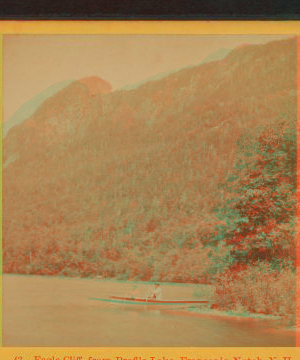 Eagle Cliff, from Profile Lake, Franconia Notch, N.H. 1865?-1890?