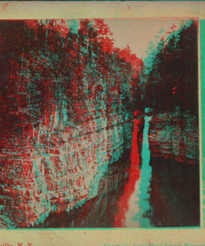 Views in Ausable [Au Sable] Chasm, Keeseville, N.Y. 1865?-1885?