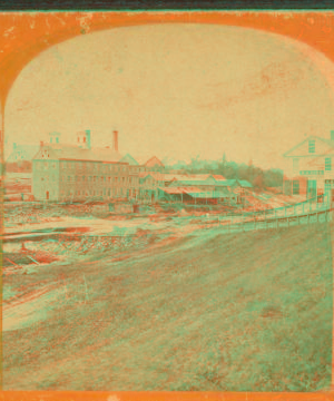 Nonotuck Silk Mill and ruins, Leeds. May,1874