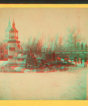 Union Park in winter. 1865?-1900? 1871