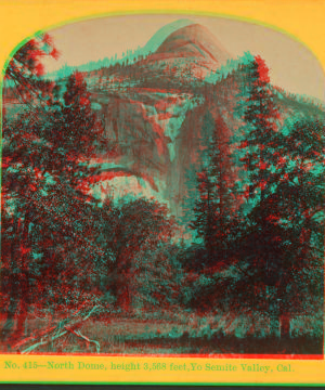 North Dome, height 3,568 feet,Yo Semite Valley, Cal. 1870?-1883?