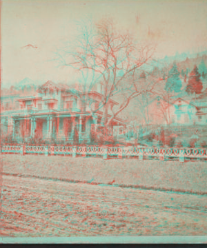 [View of a home in Nyack.] [1870?-1880?]